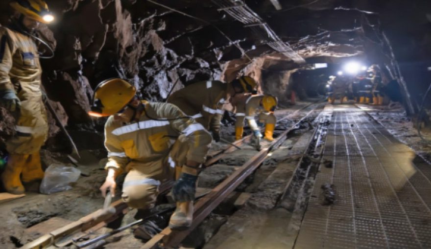 Gran Colombia Gold Underground Mining Operation