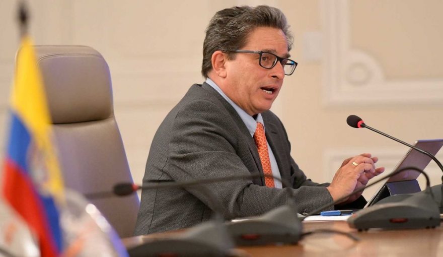Colombia Treasury Minister Alberto Carrasquilla Details Coronavirus Loan Programs on April 15, 2020