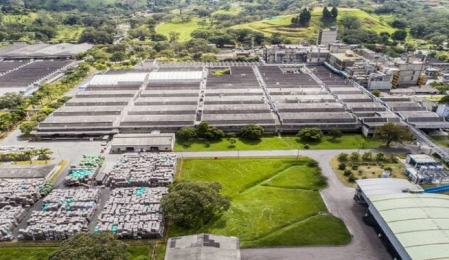 Enka Factory in Medellin Suburb of Girardota, Antioquia