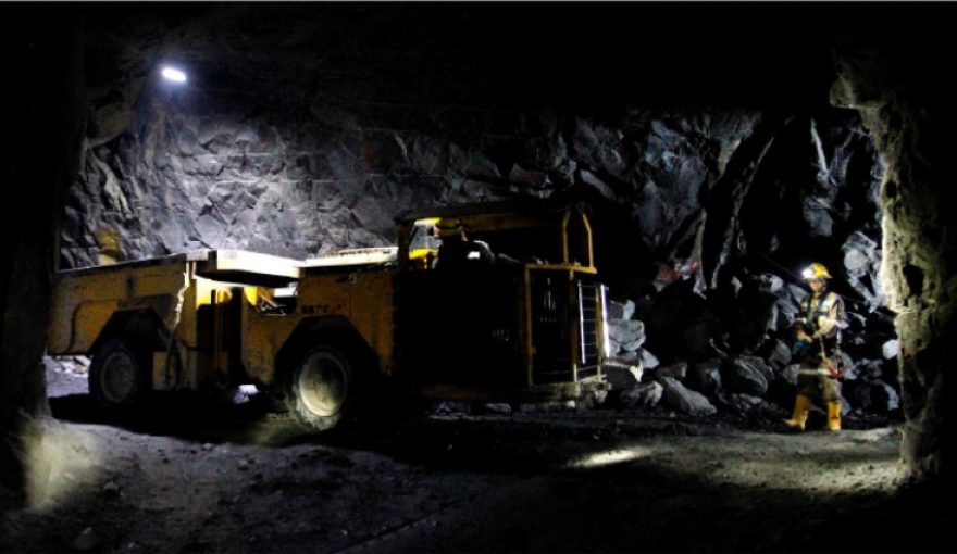 Gran Colombia Gold Mine in Antioquia