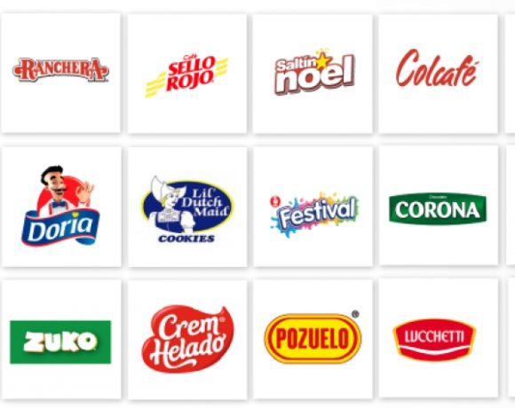 Grupo Nutresa's Various Food Brands in Colombia