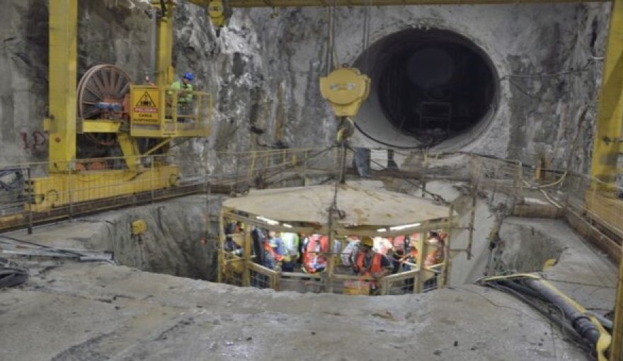 Hidroituango Hydroelectric Project Construction in December 2020