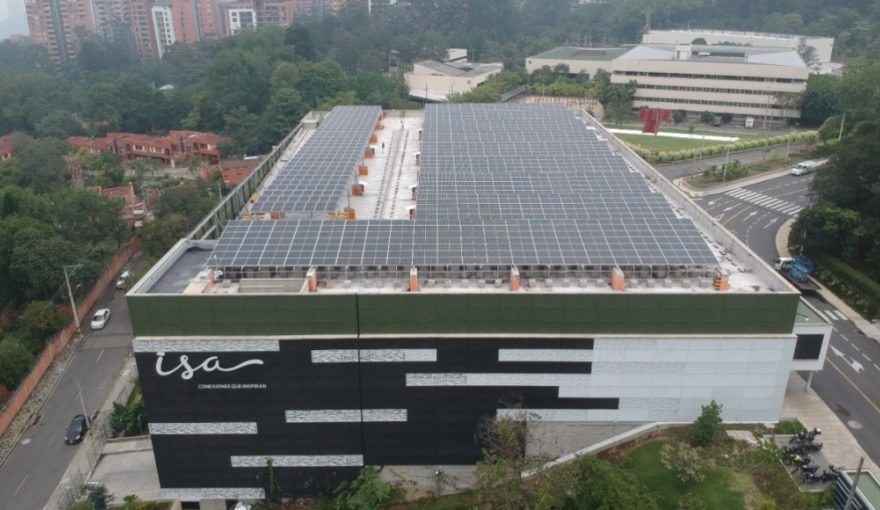 ISA Headquarters with Solar-Power Roof in Medellin