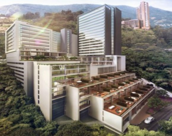 Artist's Conception of New Hilton Medellin Hotel