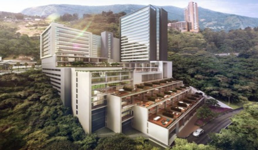 Artist's Conception of New Hilton Medellin Hotel